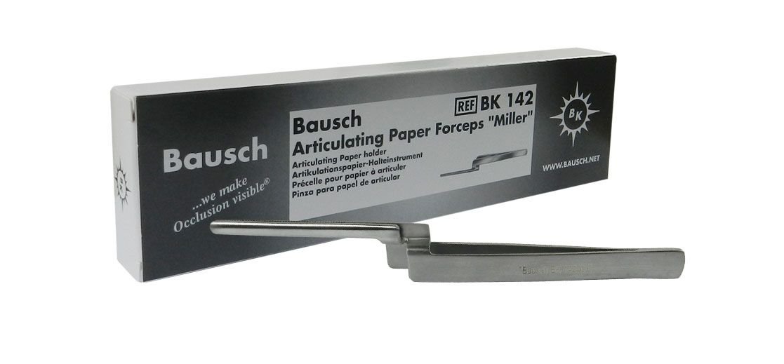 Bausch Articulating Paper Forceps Miller - BK 142