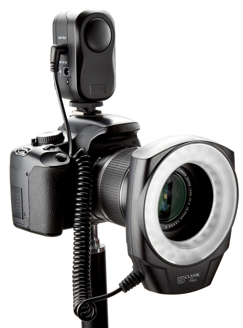 JINTU RF-550 Macro 48 LED Ring Light for Canon Nikon Pentax Olympus DSLR  Cameras + 6pcs Adapter rings 49-77mm ring adapter - AliExpress