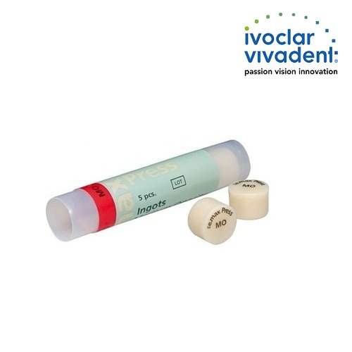 thumbnail image 2 of Ivoclar IPS Emax Press 5 Ingots – MO 0, E-max 596756, Dental Lab, New 2 of 4